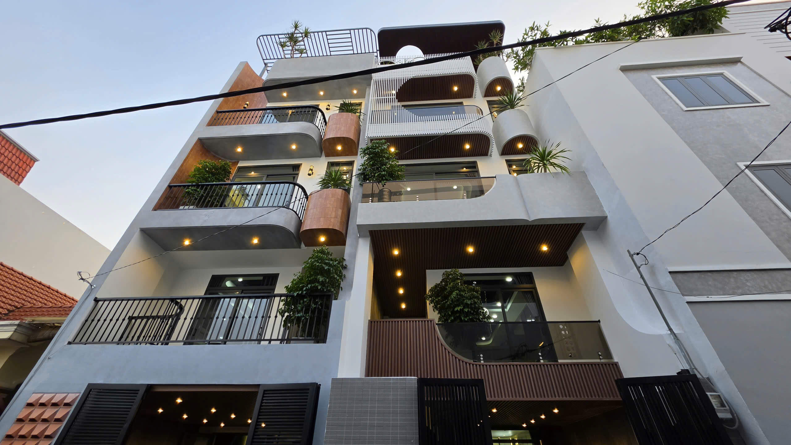 hình ảnh tổng quan Cặp nhà phố luxury ngang 5m Thạnh Lộc 37, Phường An Phú Đông, Quận 12