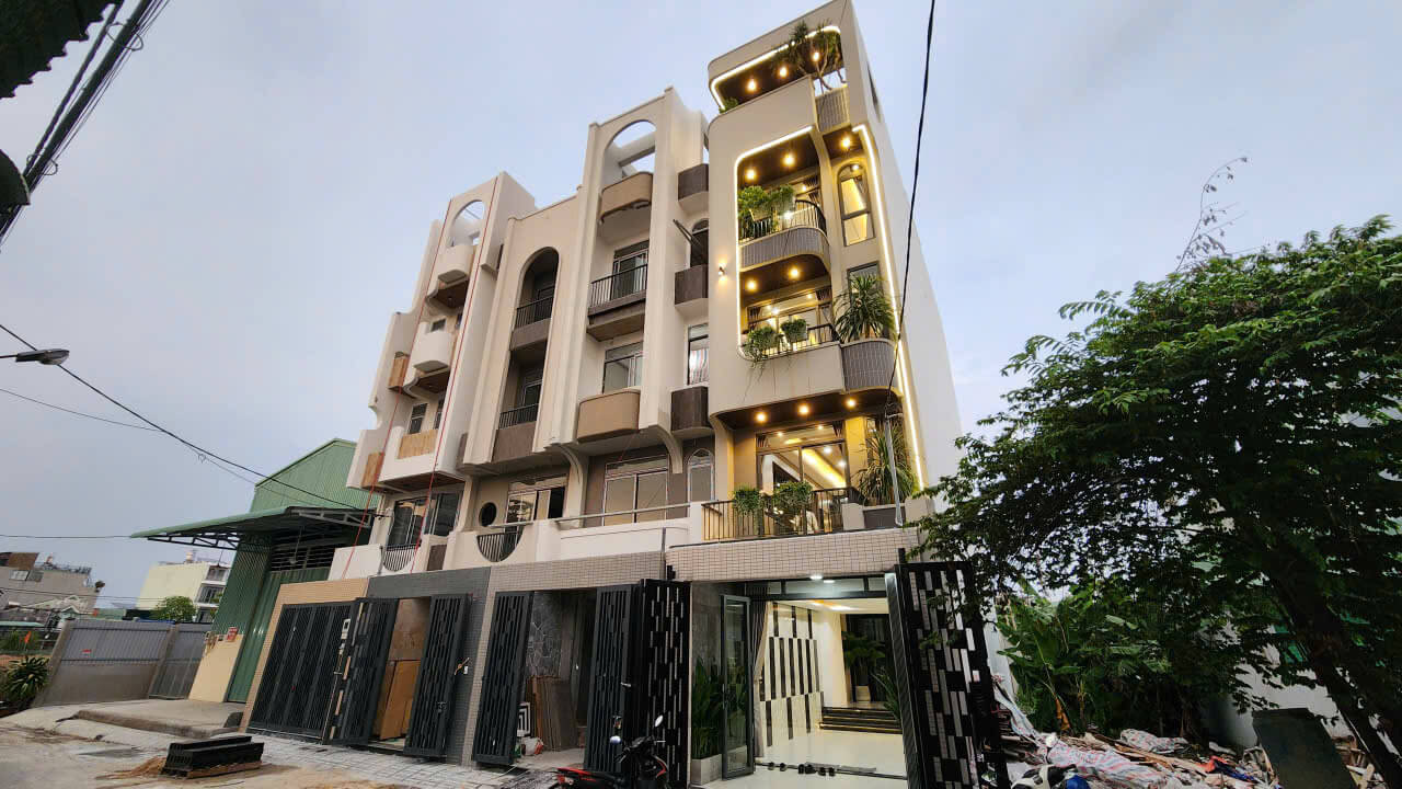 hình ảnh tổng quan Dãy nhà phố Luxury Lê Quang Hòa, Phường Thới An, Quận 12