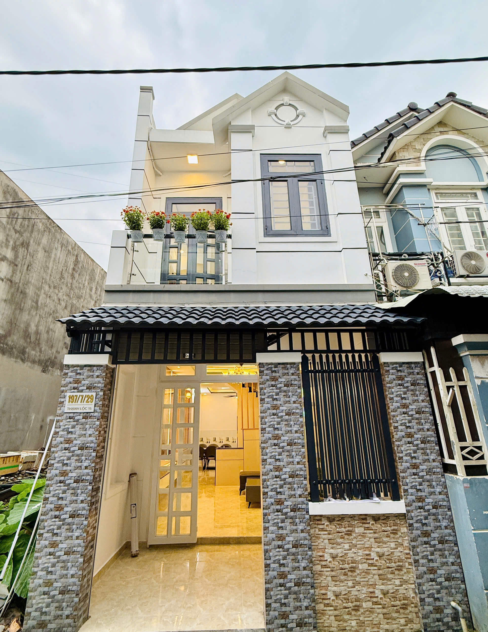 hình ảnh tổng quan Nhà 1 trệt 1 lầu Thạnh Lộc 15, Phường An Phú Đông, Quận 12