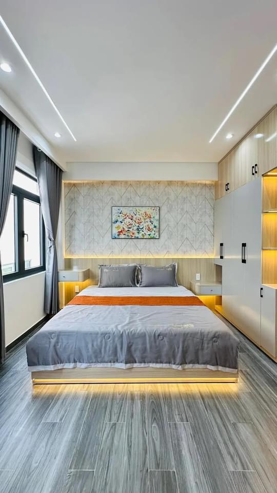 hình ảnh thực tế nhà 4 tầng MT Thạnh Lộc 26 7