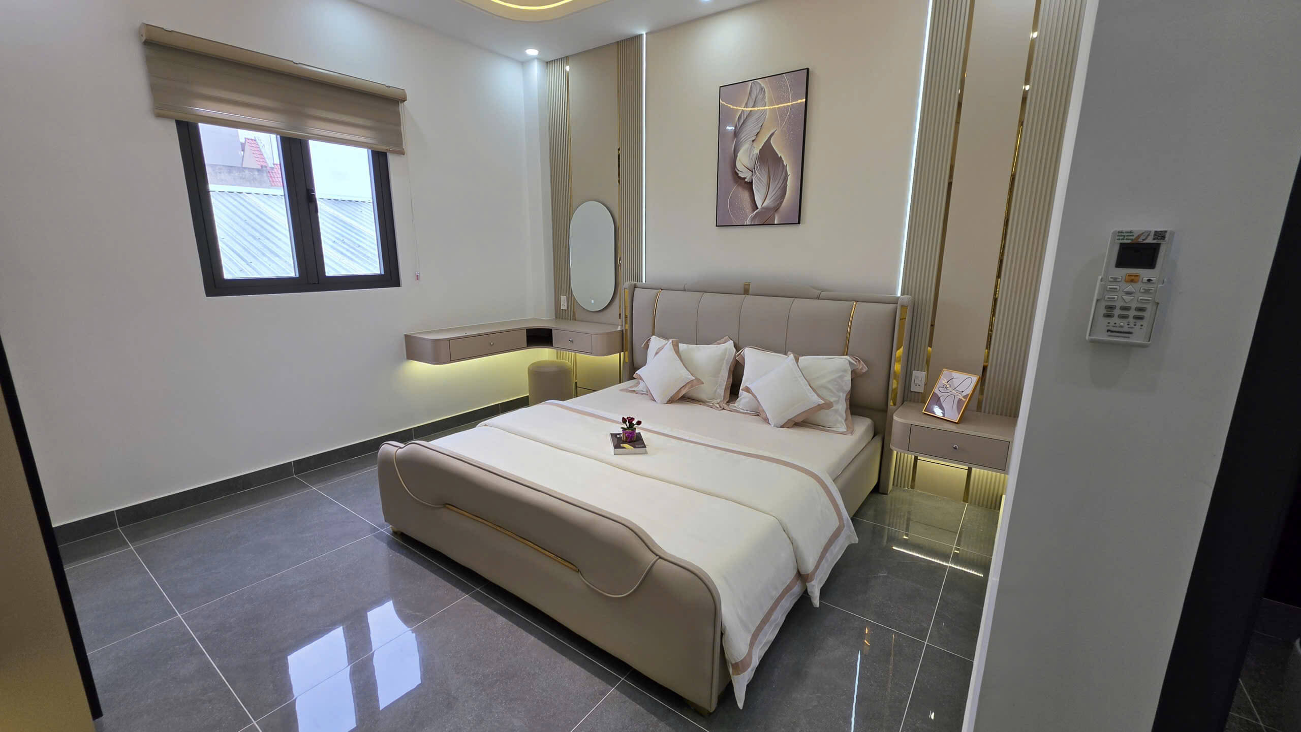 hình ảnh thực tế Nhà đẹp cao cấp 4 tầng full nội thất luxury – Cầu Ba Phụ, Phường Thới An 7