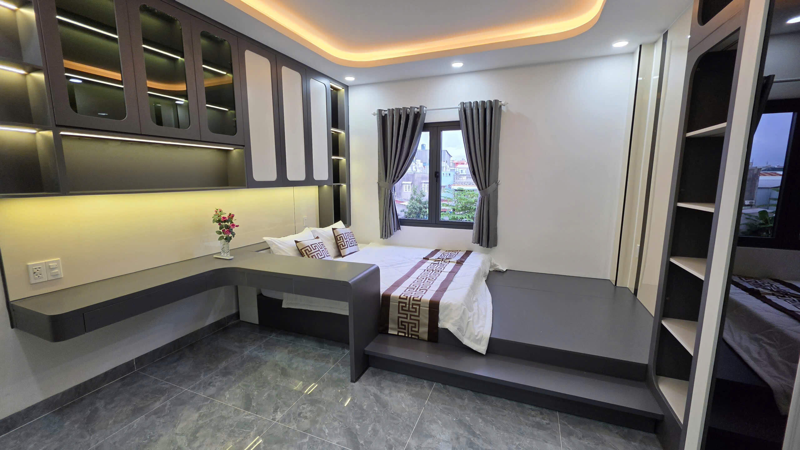 hình ảnh thực tế Nhà đẹp xây mới Thạnh Lộc 14, Phường An Phú Đông 9