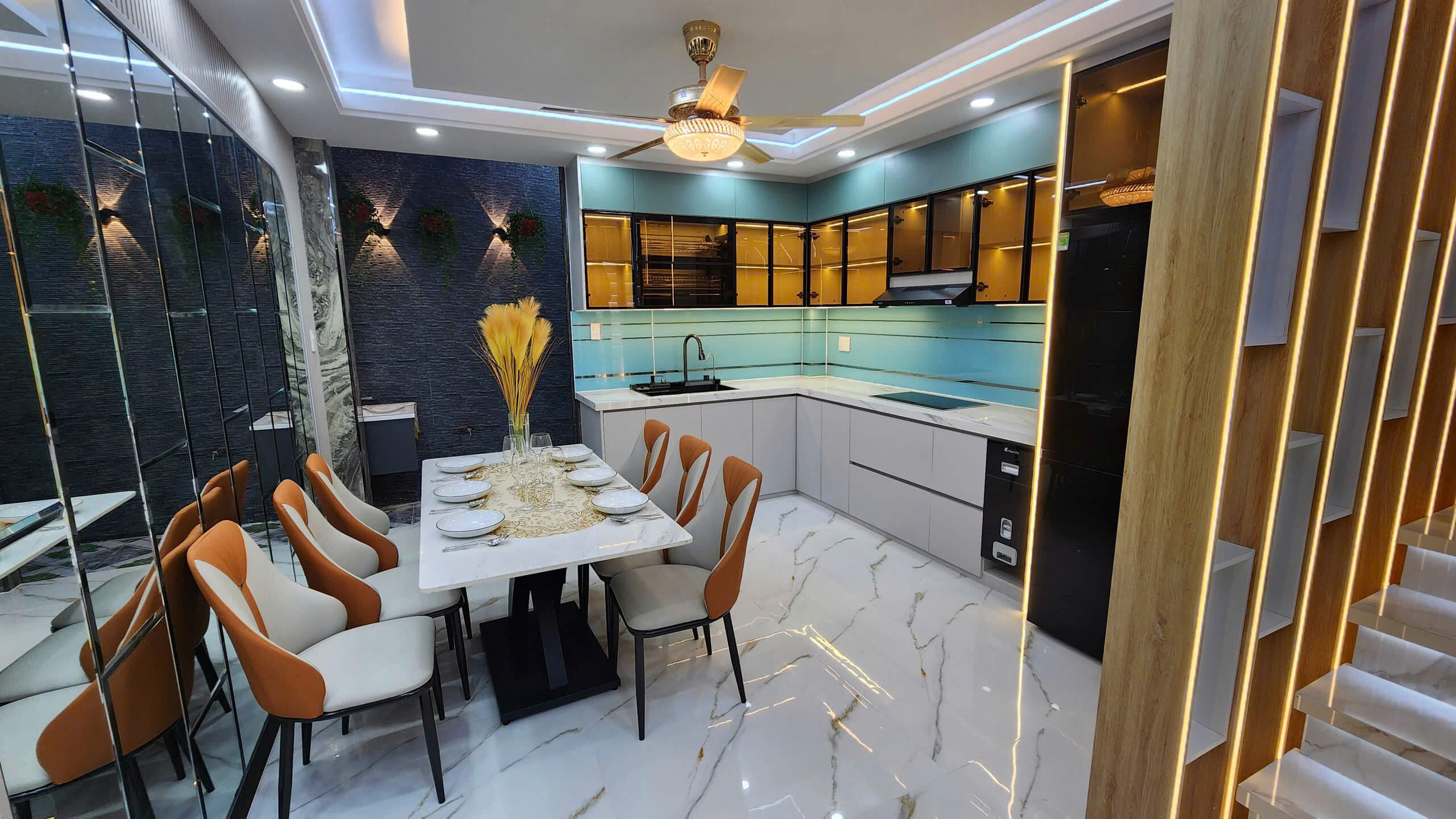 hình ảnh thực tế 2 căn nhà phố mới KDC Cống Hộp Số 2, Thạnh Xuân 25, Quận 12 7