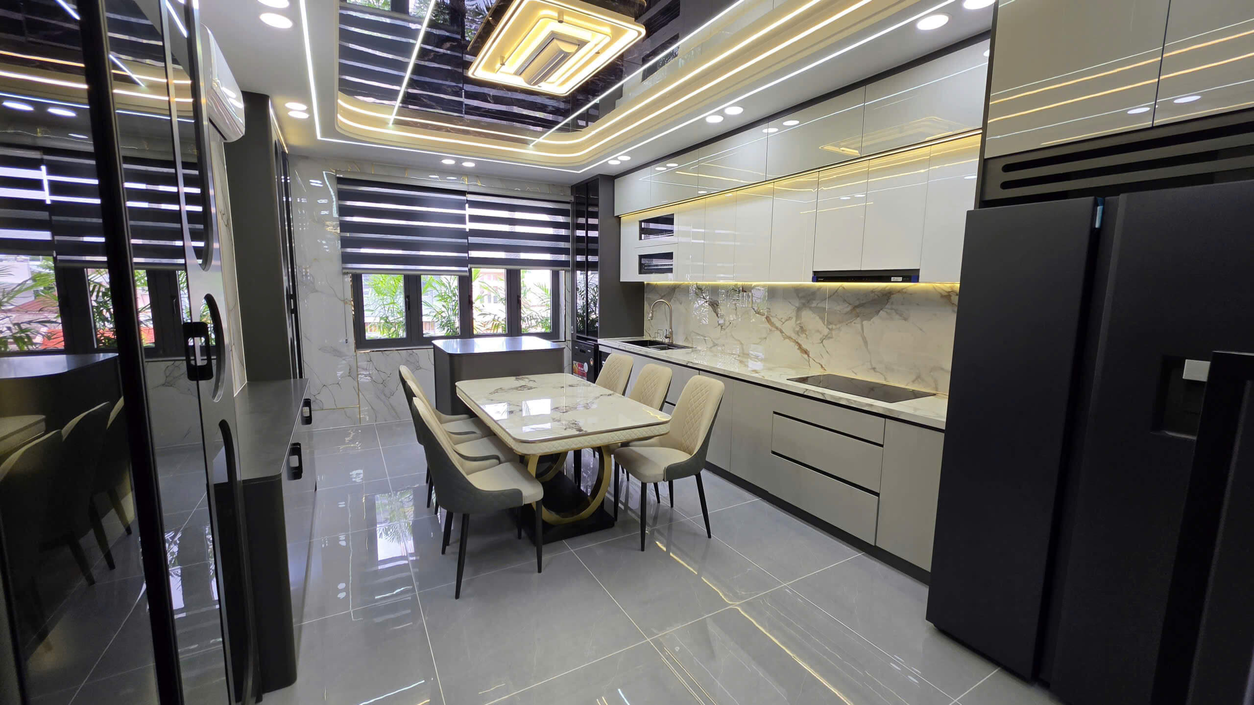 hình ảnh thực tế Nhà phố cao cấp mặt tiền Thạnh Xuân 22 – có thang máy Phường Thới An 10