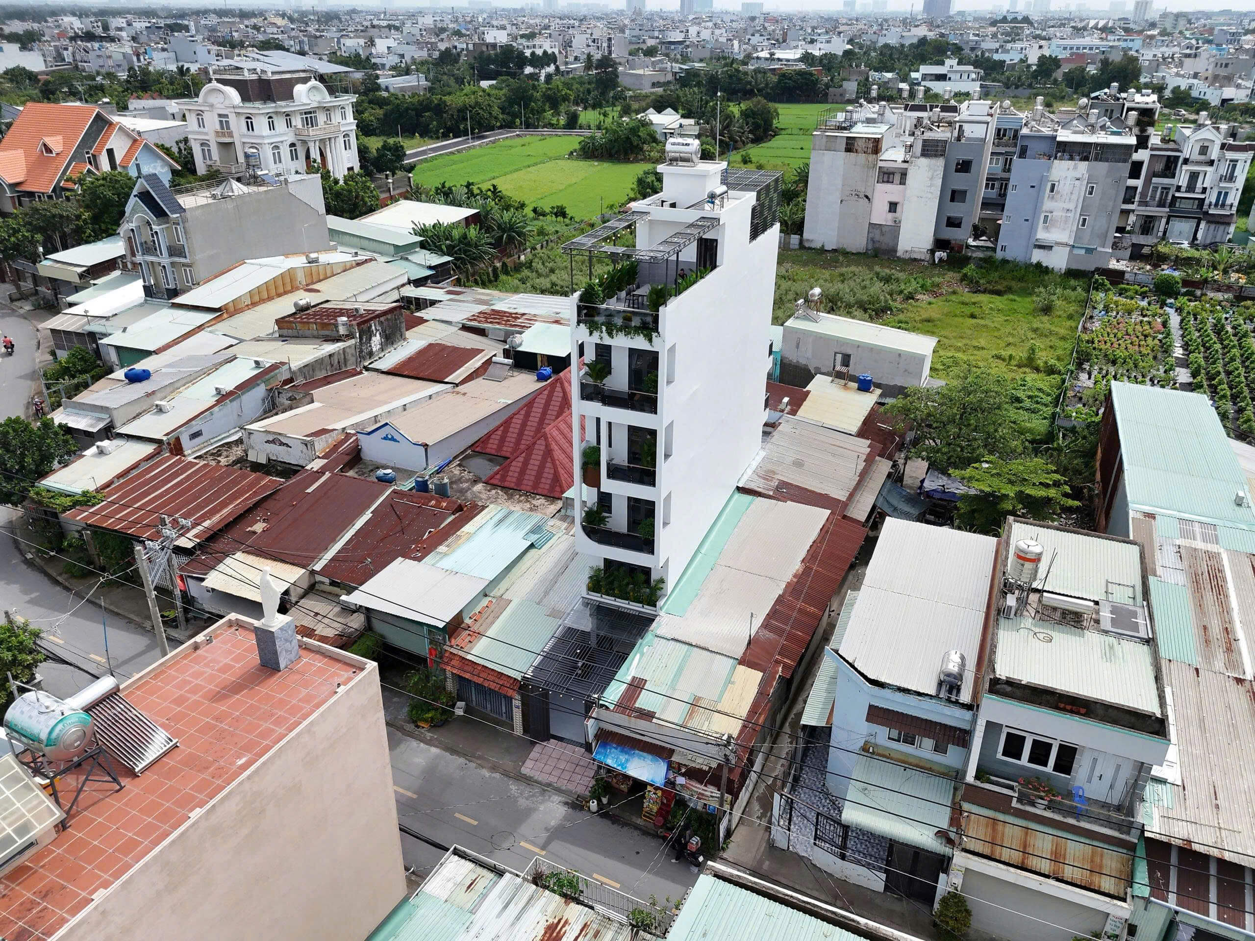 hình ảnh thực tế Nhà phố cao cấp mặt tiền Thạnh Xuân 22 – có thang máy Phường Thới An 3
