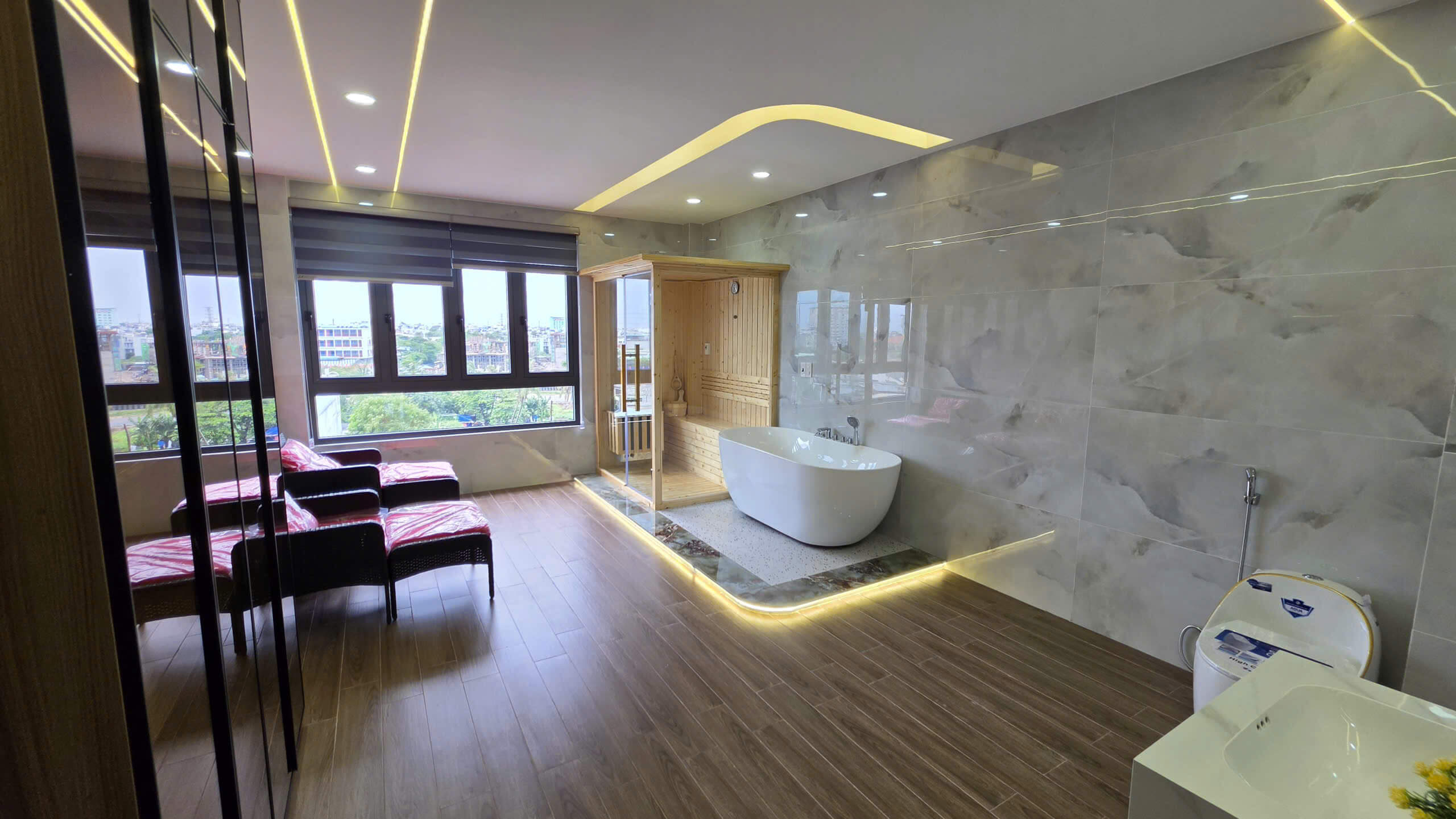 hình ảnh thực tế Nhà phố 6 lầu thang máy mặt tiền kinh doanh Đông Hưng Thuận, Quận 12 13