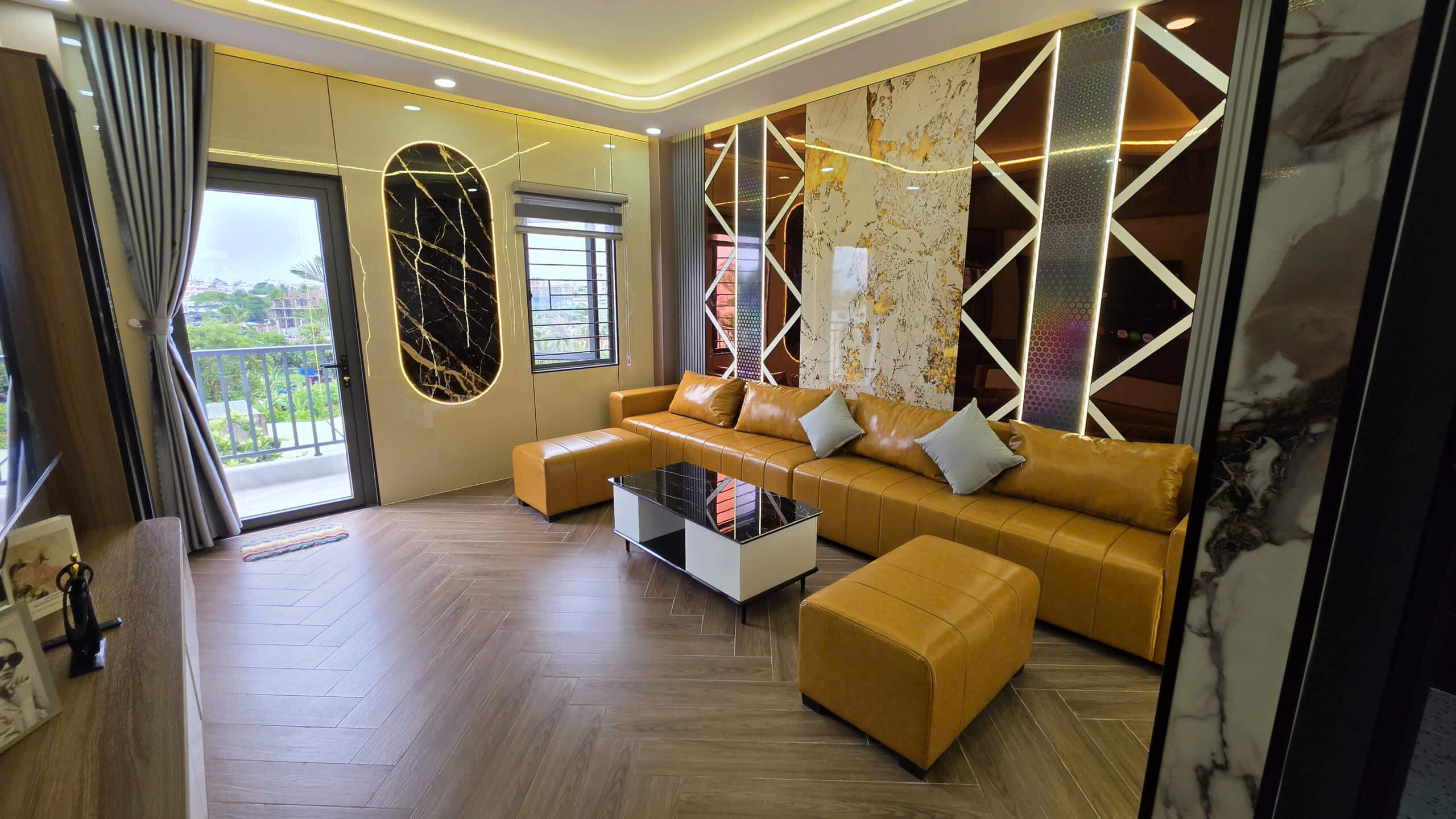hình ảnh thực tế Nhà phố 6 lầu thang máy mặt tiền kinh doanh Đông Hưng Thuận, Quận 12 9