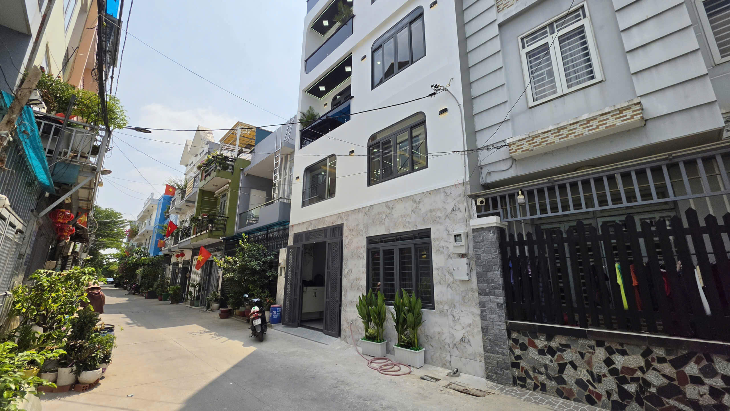 hình ảnh thực tế Nhà phố cao cấp ngang 7m KDC Công viên Thạnh Lộc 37, Phường An Phú Đông, Quận 12 2
