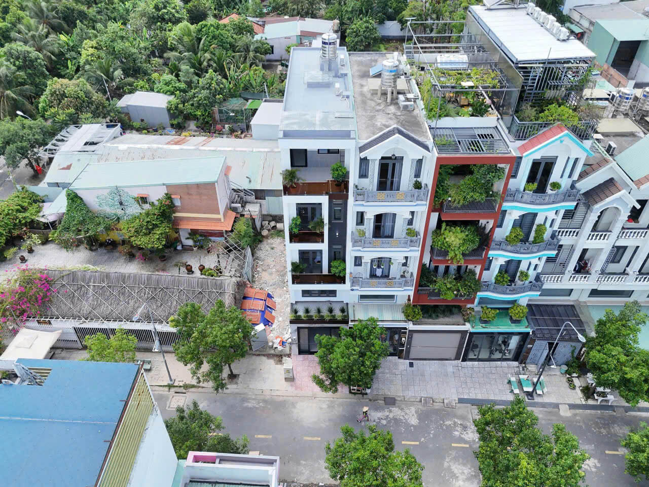 hình ảnh tổng quan Nhà phố cao cấp Thạnh Lộc 40, Phường An Phú Đông, Quận 12