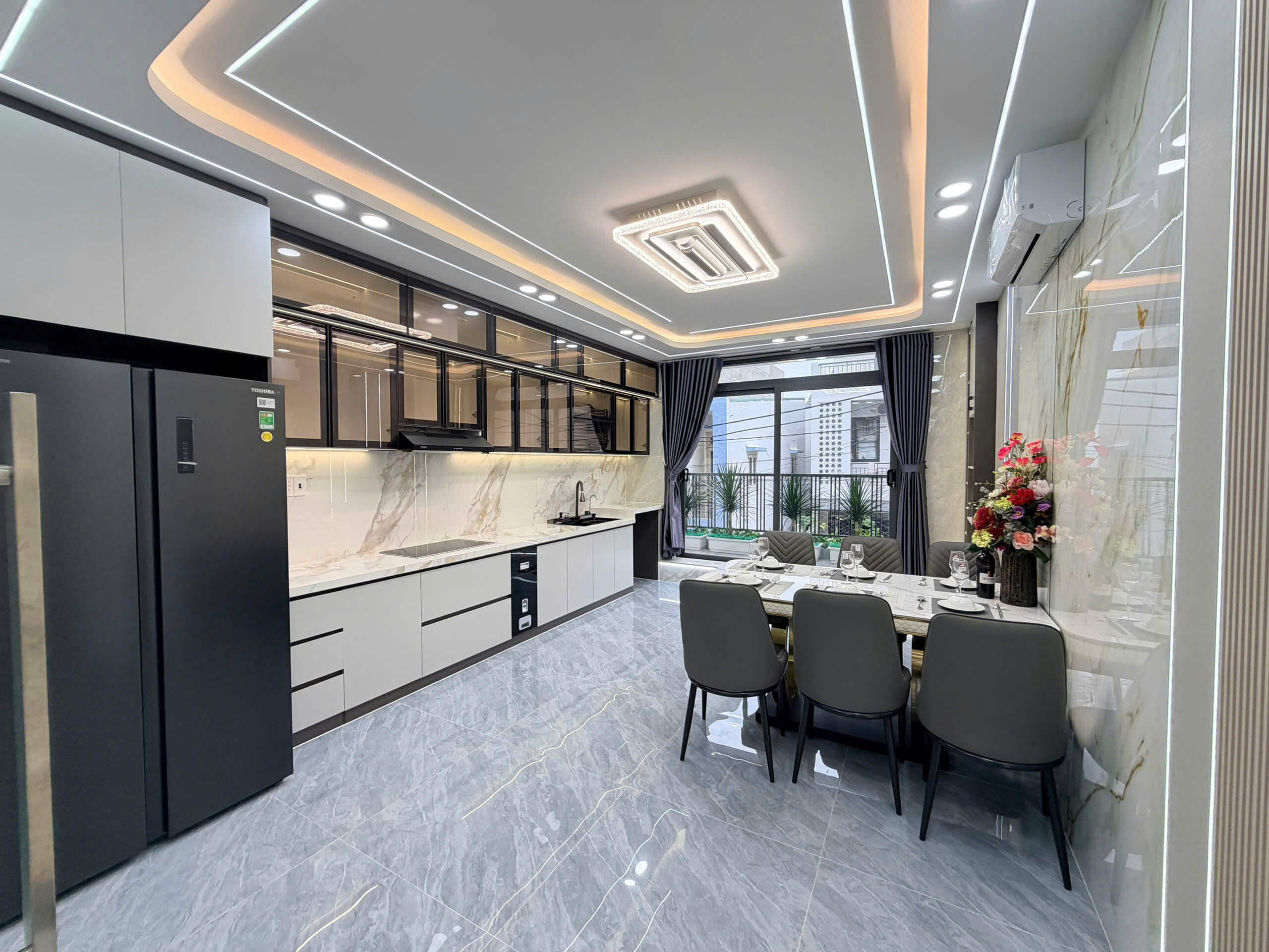hình ảnh thực tế Nhà phố có thang máy KDC cao cấp Thạnh Lộc 37, Phường An Phú Đông, Quận 12 7