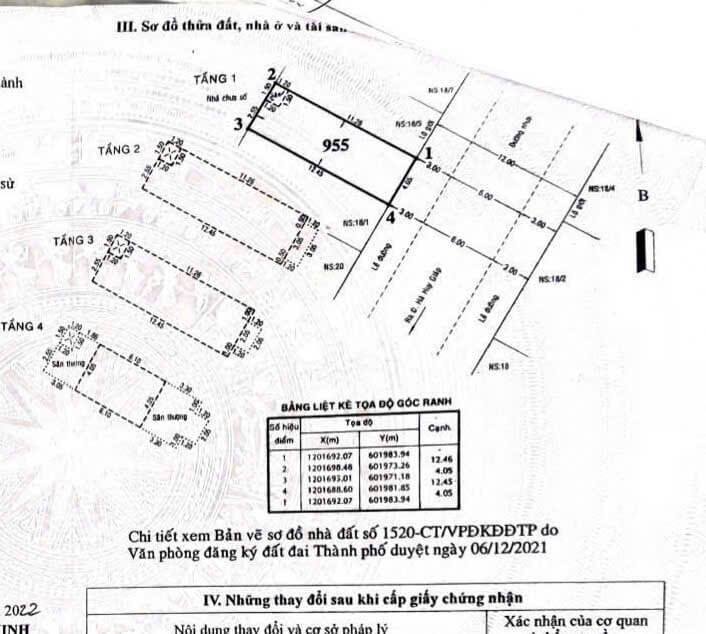 hình ảnh pháp lý Nhà phố KDC Bảo Anh Thạnh Lộc 26, Phường Thạnh Lộc, Quận 12 2