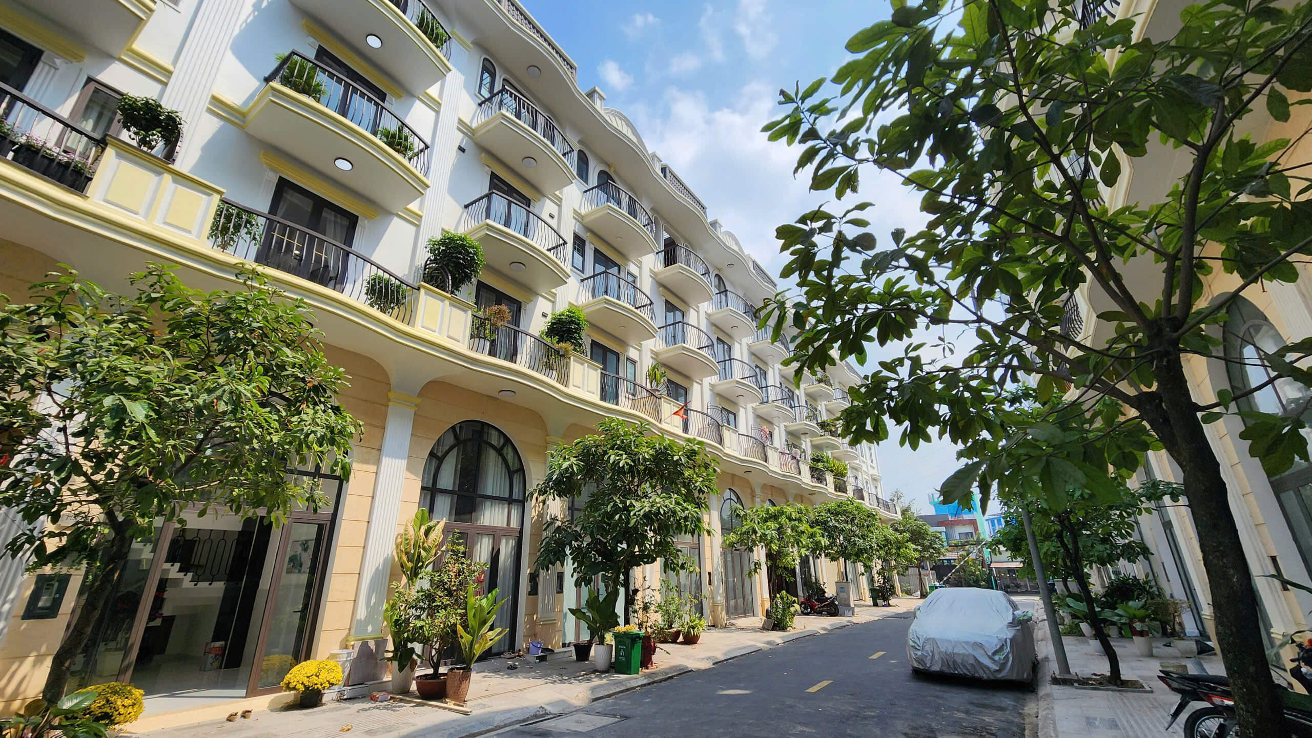hình ảnh tổng quan Nhà phố cao cấp Khu Dân Cư Zenta Home, Phường An Phú Đông, Quận 12