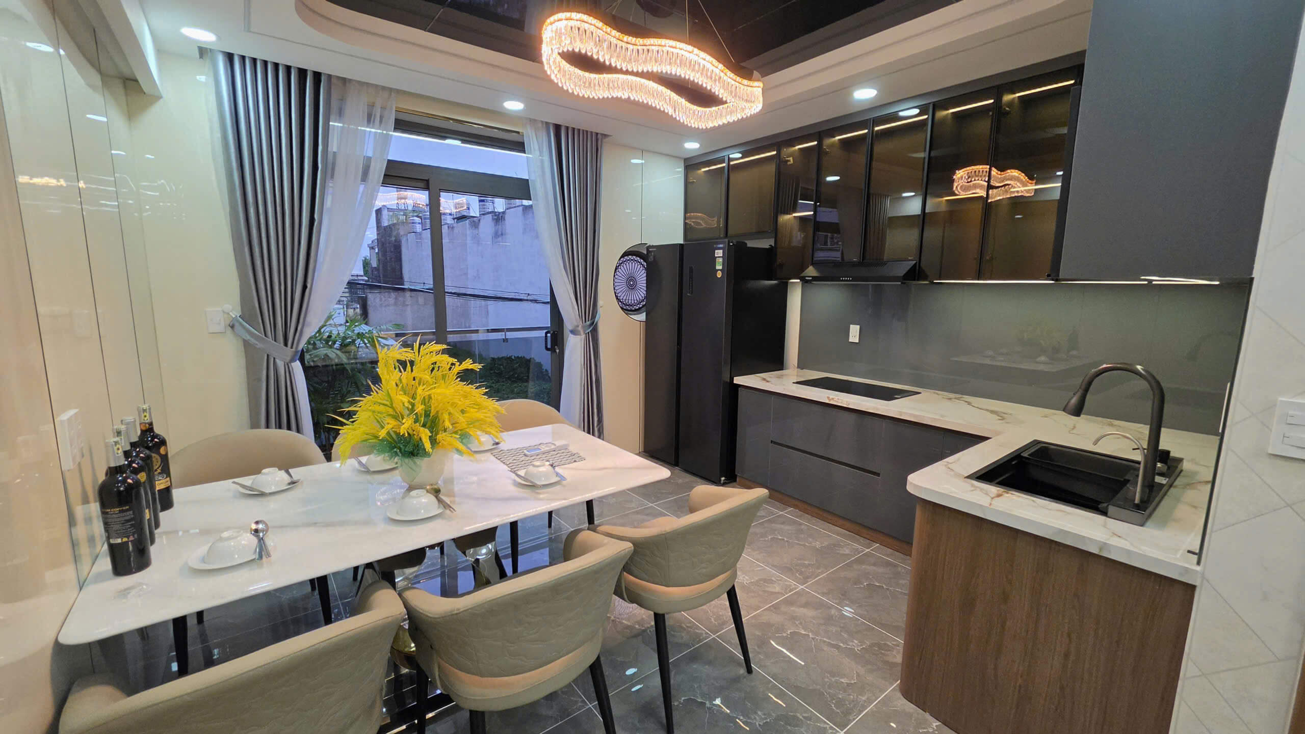 hình ảnh thực tế Nhà phố xây mới mặt tiền Thạnh Xuân 38 – Phường Thới An 6